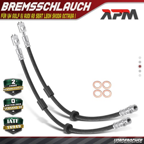 Bremsschlauch vorne für vw - 2x,